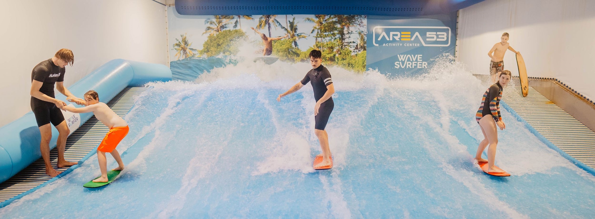 WaveSurfer artificial surf machine | Customizable wave machines