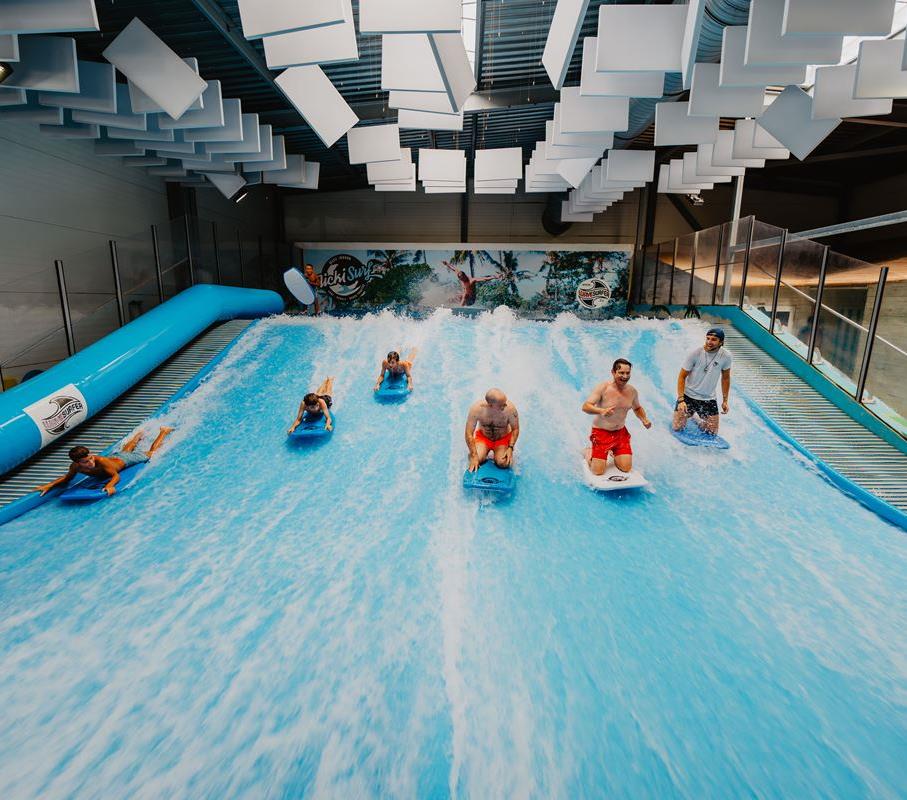 Indoor surfing machine | Double the fun with WaveSurfer 2 jets